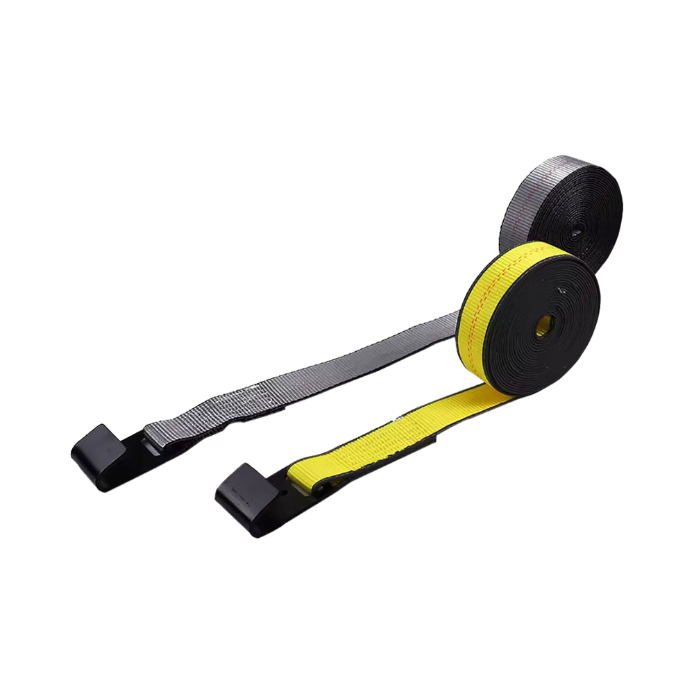 Tali Winch Trailer Tugas Berat 2' X 30' Dengan Kait Datar Tali Winch Trailer Tugas Berat 2' X 30' Dengan Kait Datar
