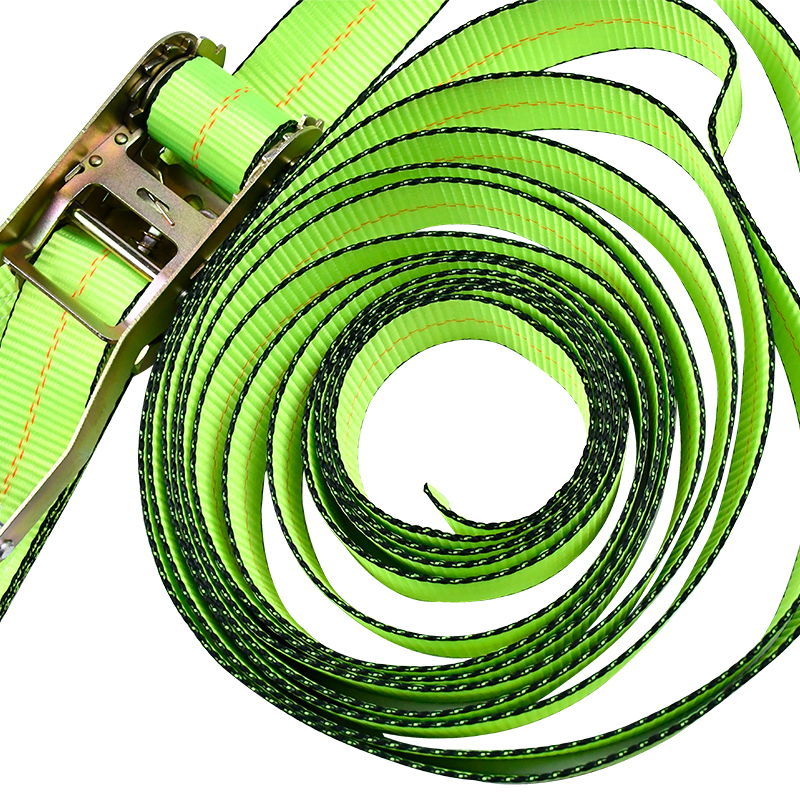Tali Ratchet Hijau 4' X 30' Dengan Kait Datar