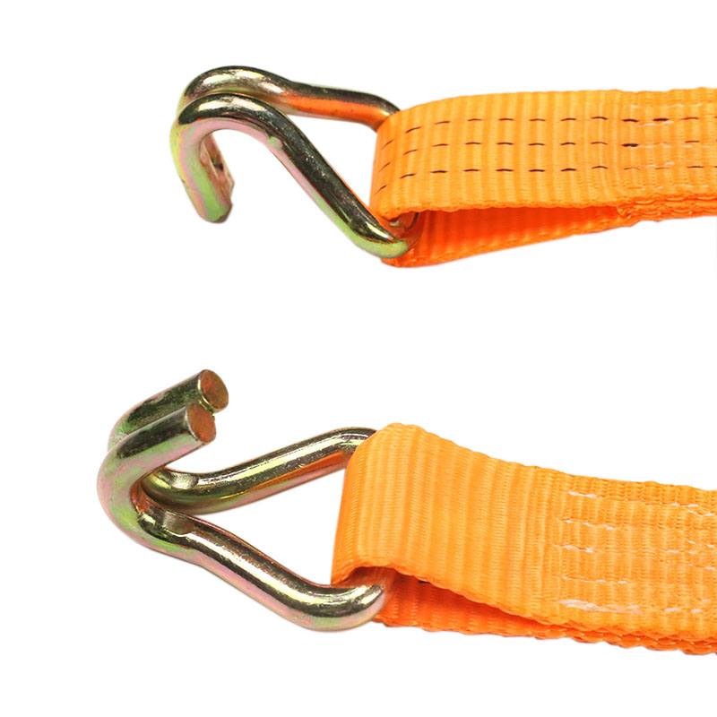 Tali Pengikat Kargo Ratchet Pegangan Standar Seng Pewarna 38mm 3t