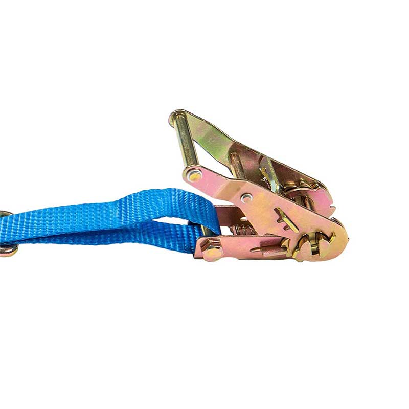 Tali Ratchet 1'' X 15' Logo Khusus dengan J-Hook dan D-Ring