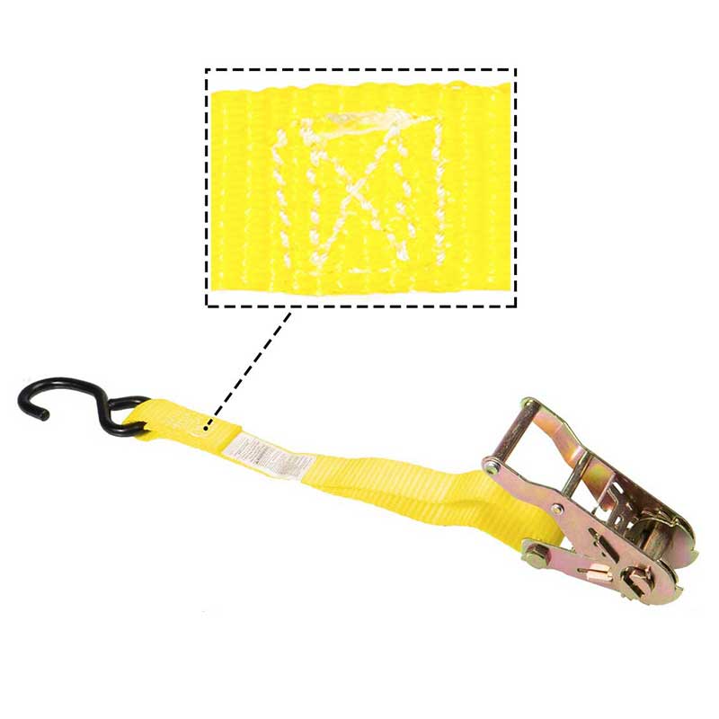 Kustomisasi Pabrik Sabuk Pengikat Kargo Truk 1'' X 15' dengan S-Hook