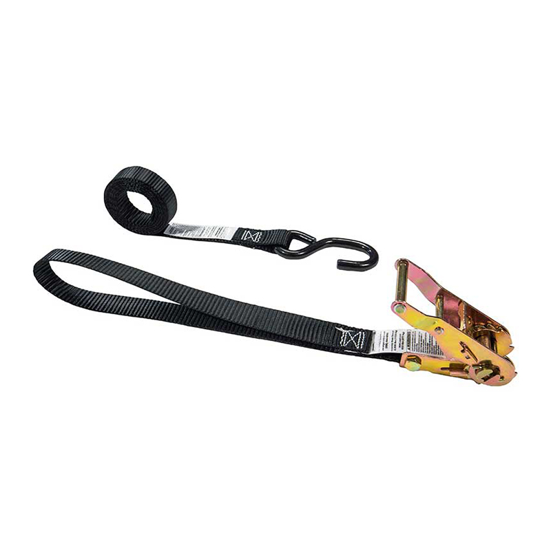 Tali Pengikat Ratchet Sepeda Motor Berkekuatan Tinggi 1''X 6' Dengan Lingkaran Jahit 12'.