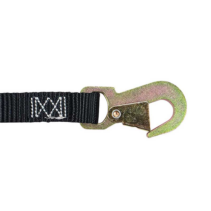Tali Gesper Ratchet Poliester 1'' X 6' dengan Kait Jepret Datar