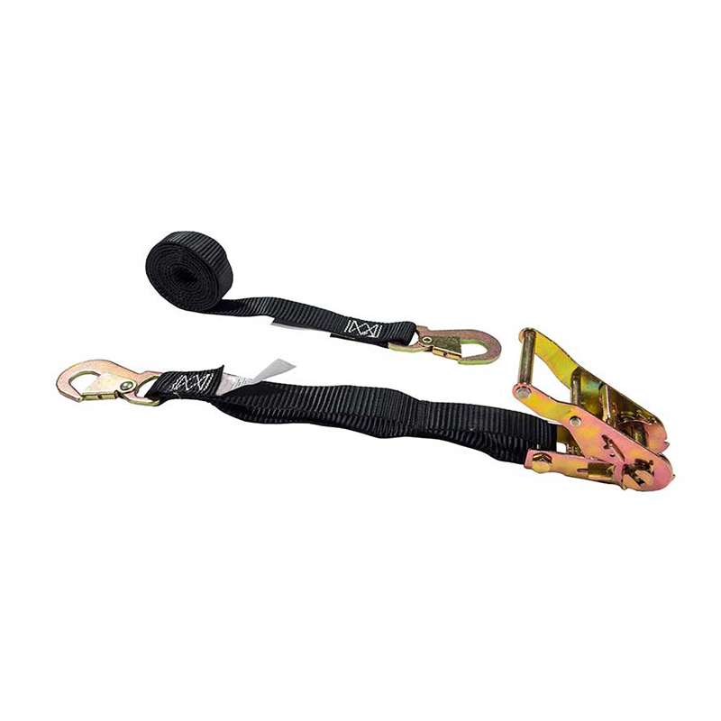 Tali Gesper Ratchet Poliester 1'' X 6' dengan Kait Jepret Datar
