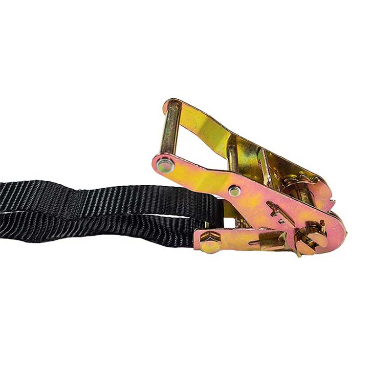 Tali Gesper Ratchet Poliester 1'' X 6' dengan Kait Jepret Datar