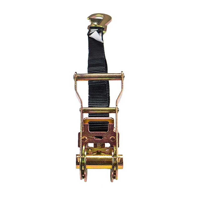 Tali Gesper Ratchet Poliester 1'' X 6' dengan Kait Jepret Datar