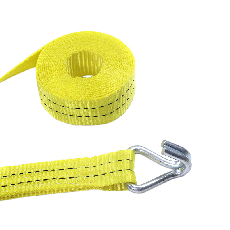 Tali Ratchet Pegangan Dilapisi Karet 35mm 2t untuk Transportasi Kargo