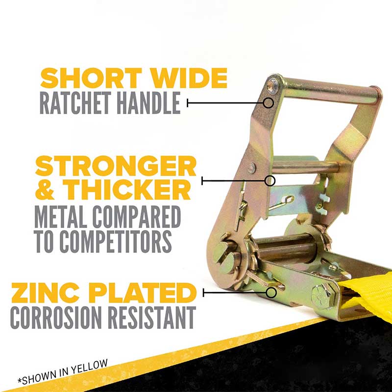Tali Ratchet Tak Berujung Kuning Force 2 X 10'