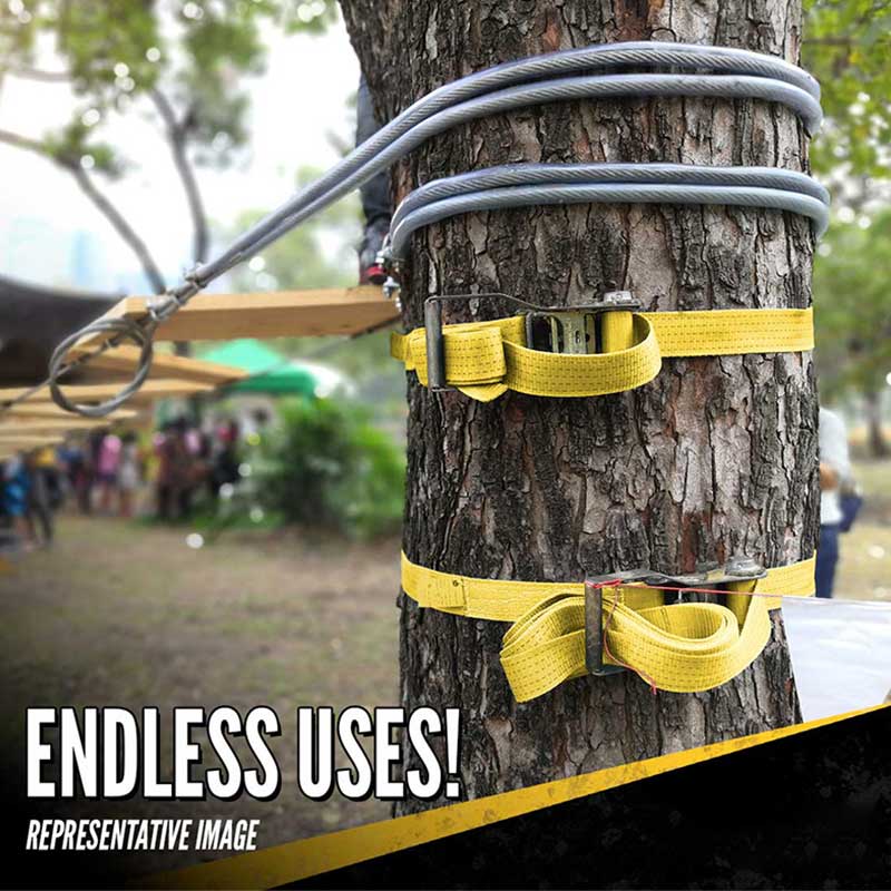Tali Ratchet Tak Berujung Tugas Berat Kuning Force 2 X 20'
