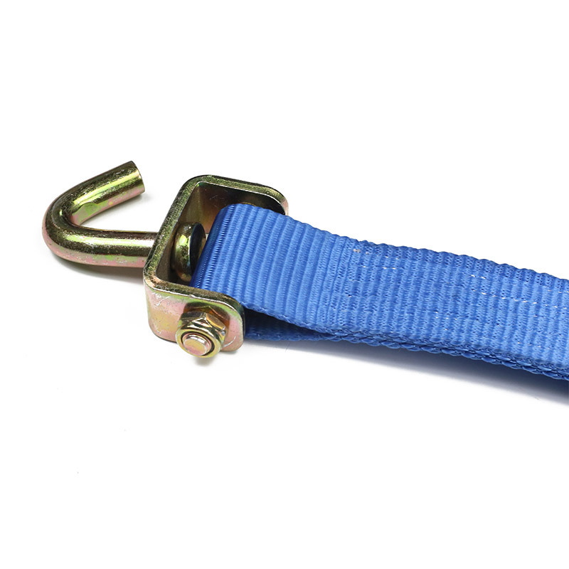 Kait Putar Tali Ratchet Tugas Berat 2 INCH Dan Blok Karet