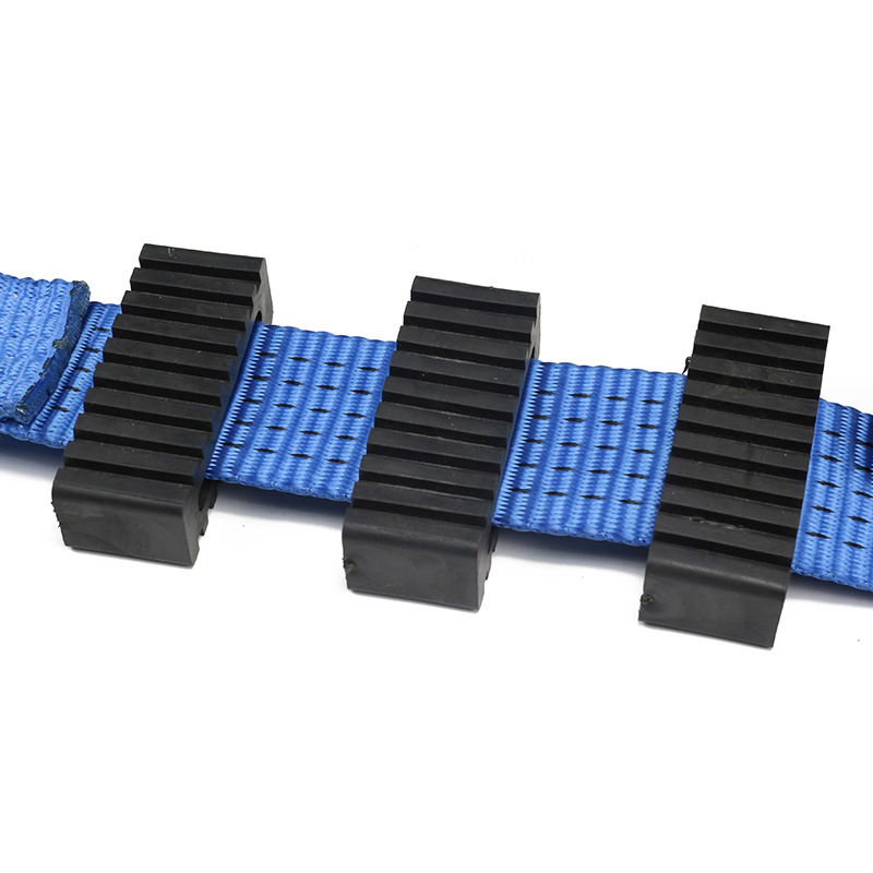 Kait Putar Tali Ratchet Tugas Berat 2 INCH Dan Blok Karet