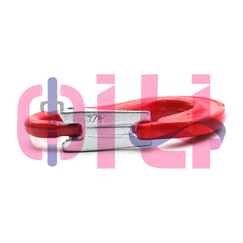 Selempang Rantai Pengangkat Kait Clevis G80 yang Dapat Disesuaikan