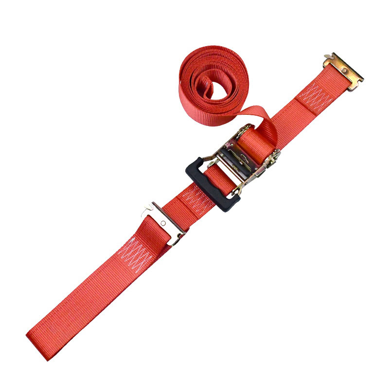 Tali Ratchet E-Track Ratchet Sidik Jari Merah 2'' X 12'