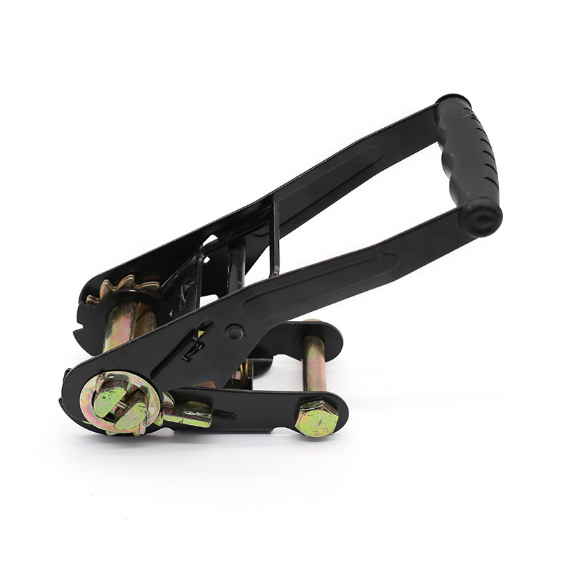 Gesper Ratchet Hitam Berlapis 5T 2 Inci