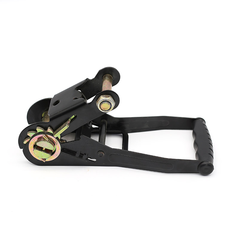Gesper Ratchet Hitam Berlapis 5T 2 Inci