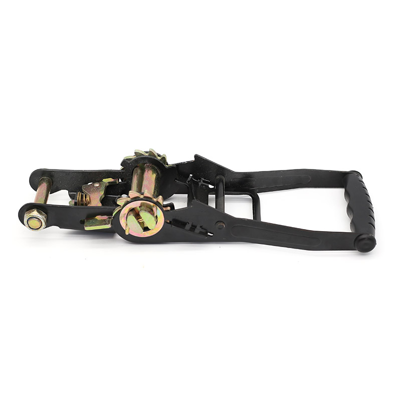 Gesper Ratchet Hitam Berlapis 5T 2 Inci