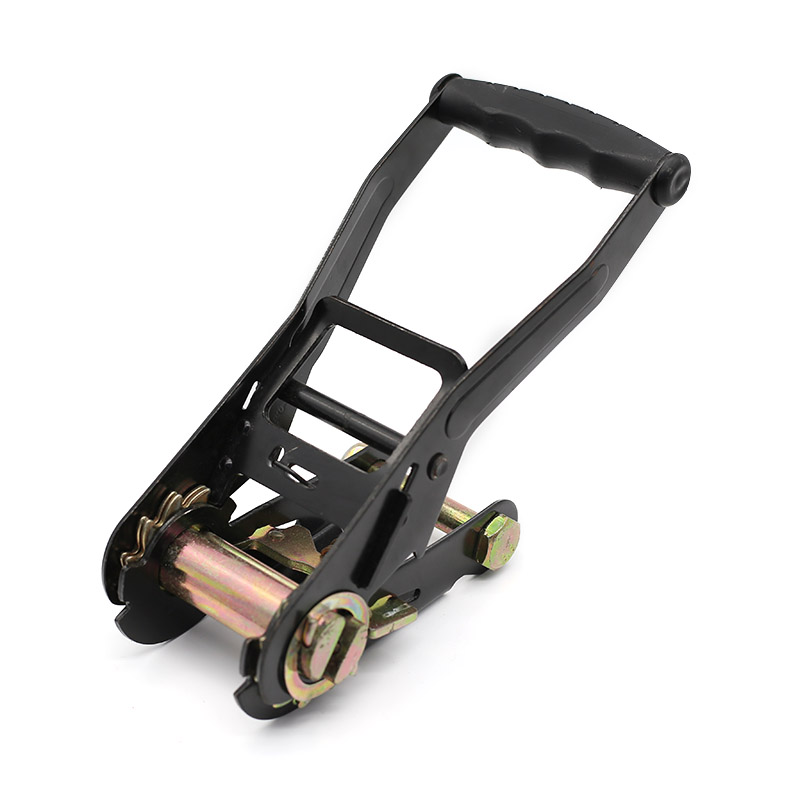 Gesper Ratchet Hitam Berlapis 5T 2 Inci