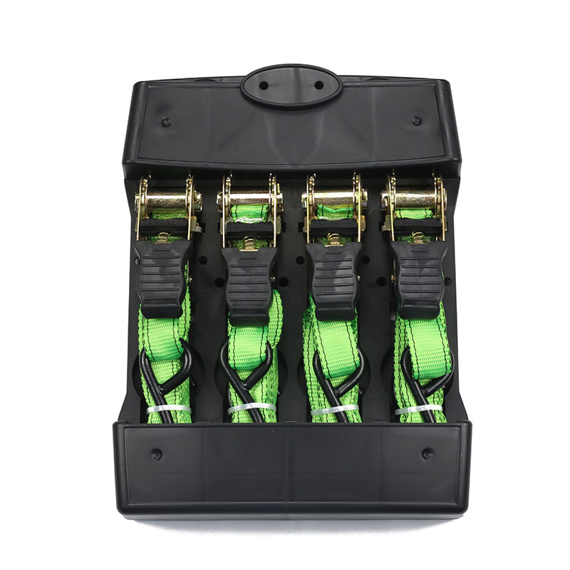Tali Ratchet Dilapisi Karet 4PC 1 INCI